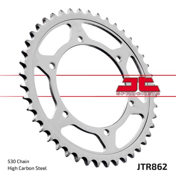 YX 600 RADIAN (1986 - 1990) plieninė galinė žvaigždutė | JT Sprockets