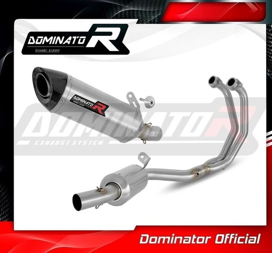 YZF R3 (1970 - 2022) full exhaust system ex silencer hp8 | Dominator