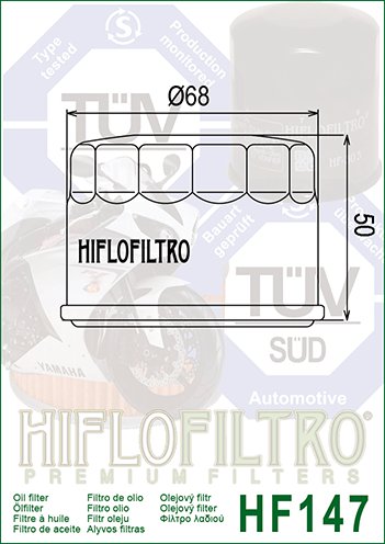 YFM 450 KODIAK (2018 - 2022) alyvos filtras | Hiflofiltro