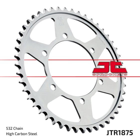 YZF R6 (2003 - 2010) plieninė galinė žvaigždutė | JT Sprockets