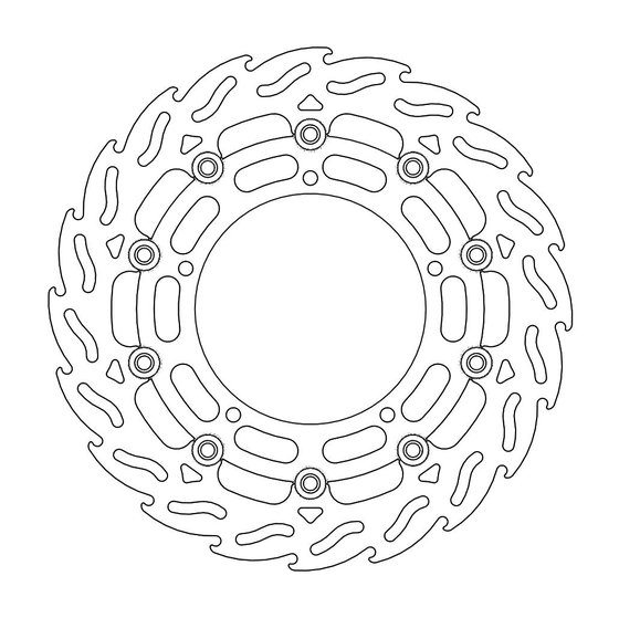 YZF R6 (1999 - 2022) moto-master flame brakedisc front left yamaha: fz6, yzf r6 | MOTO-MASTER