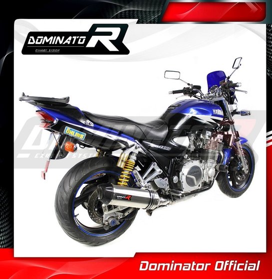 XJR 1300 (1999 - 2006) exhaust silencer hp1 | Dominator