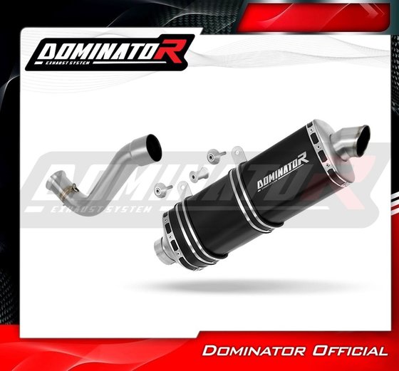 YFM 700 GRIZZLY (2007 - 2015) exhaust silencer muffler p7 black + db killer | Dominator