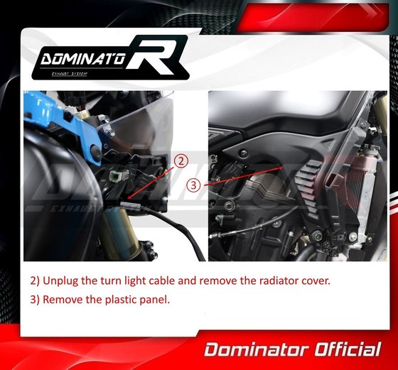 TENERE 700 (2021 - 2022) full exhaust system silencer mx2 | Dominator