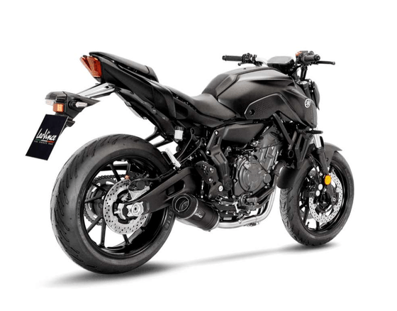 FZ 07 (2021 - 2022) lv one evo black edition išmetimo sistema | LEOVINCE