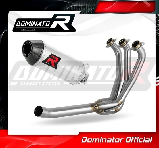 FZ 09 (2021 - 2023) full exhaust system hp3 low level + db killer | Dominator