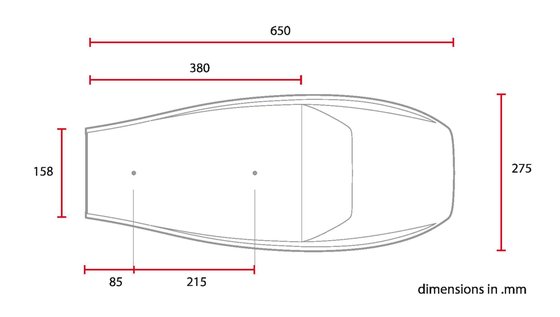 XSR 700 (2020 - 2022) flat track sėdynė juoda | C-RACER