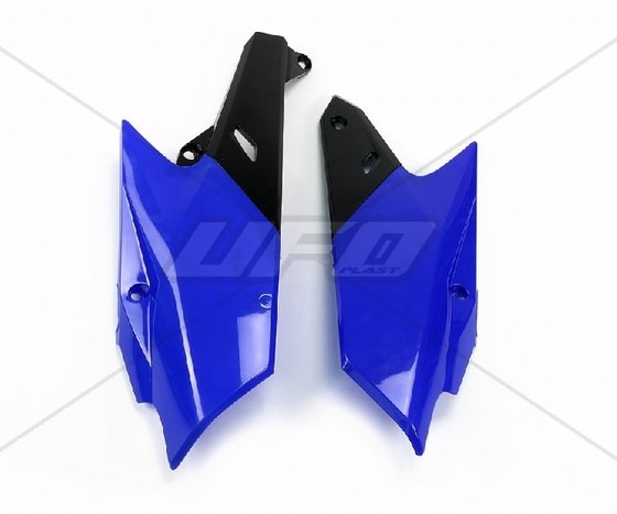 YZ 250 F (2014 - 2018) yamaha yzf/wrf šoninės panelės, atspindinčios mėlyną spalvą | UFO