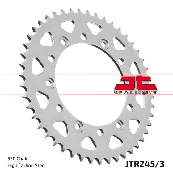 WR 250 F (2001 - 2006) plieninė galinė žvaigždutė | JT Sprockets