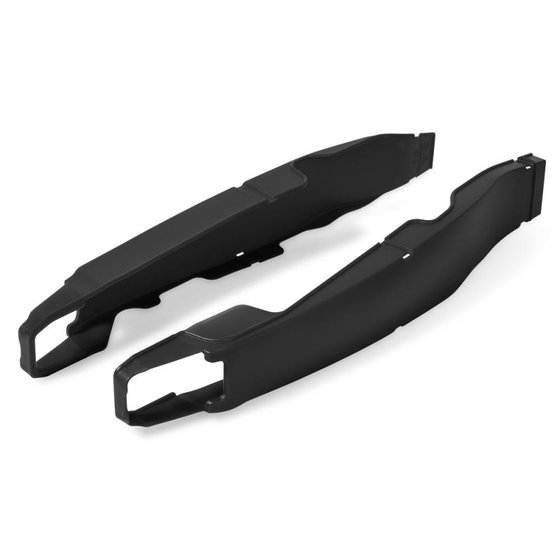 YZ 450 F (2005 - 2008) swingarm protectors black | POLISPORT