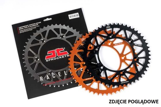 WR 426 F (2001 - 2002) "racelite" aliuminio galinė lenktyninė žvaigždutė | JT Sprockets