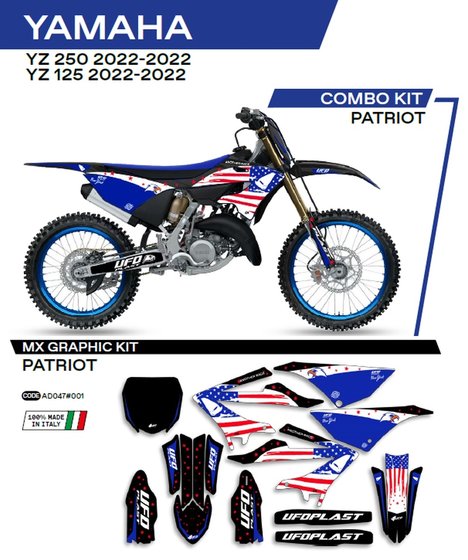 YZ 250 (2022 - 2022) lipdukų rinkinys | UFO