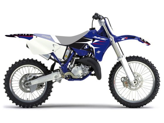 YZ 250 (1996 - 2001) pilnas lipdukų rinkinys (lipdukai) | BLACKBIRD