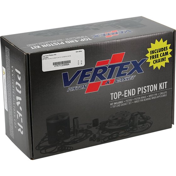 YZ 450 F (2014 - 2017) top end piston kit | Vertex