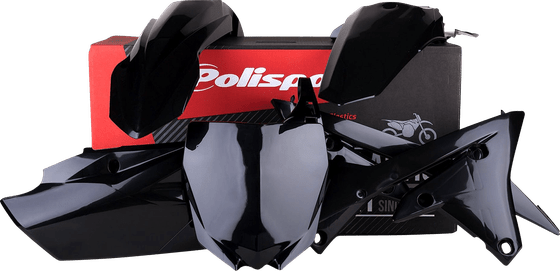 YZ 450 F (2014 - 2017) complete black mx body kit for yamaha yzf250 (2014-2017) | POLISPORT