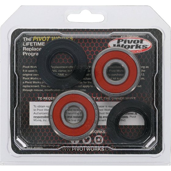 DT 50 (1988 - 1998) wheel bearing kit front | All Balls