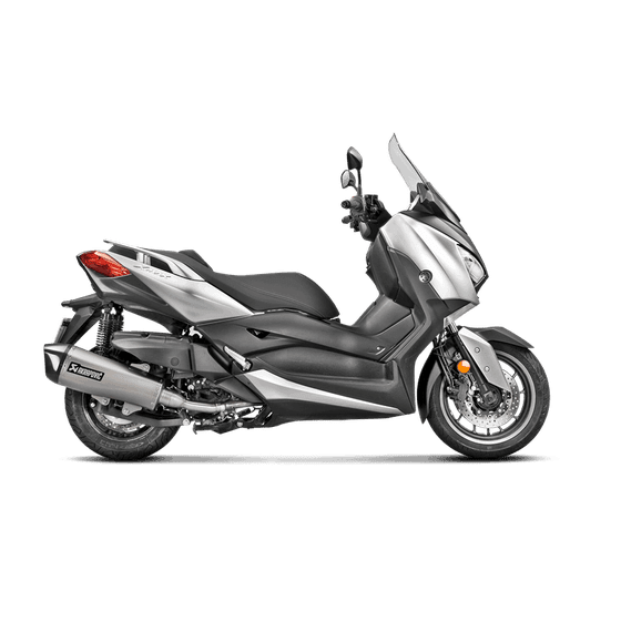 YP 400 R X MAX (2018 - 2020) stainless steel/carbon fiber slip-on muffler | AKRAPOVIC