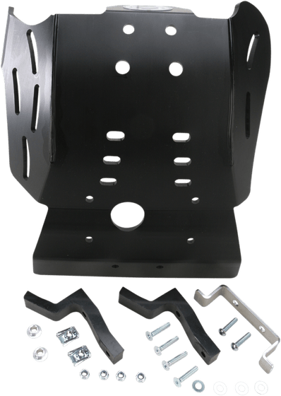 YZ 125 (2005 - 2019) skid plate pro hdpe black | MOOSE RACING