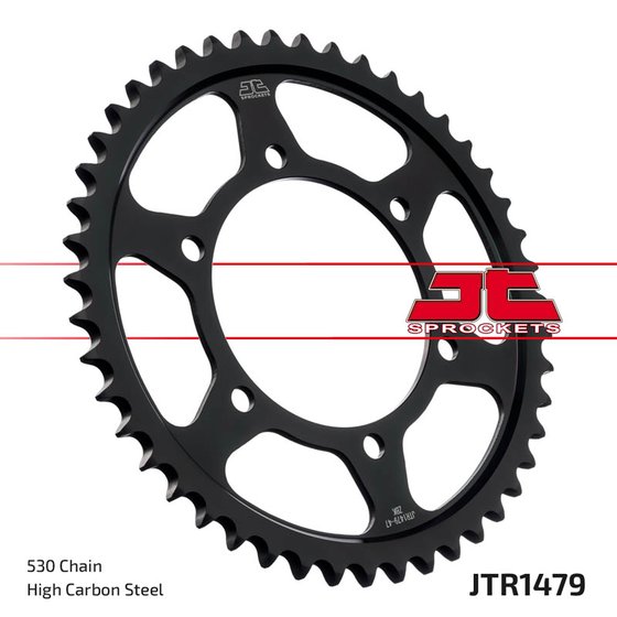 YZF R1 (2009 - 2014) steel rear sprocket | JT Sprockets