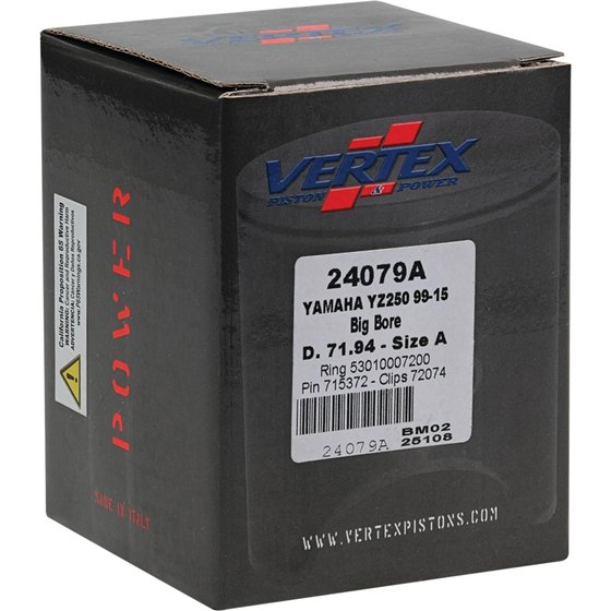 YZ 250 (1999 - 2023) big bore piston kit | Vertex