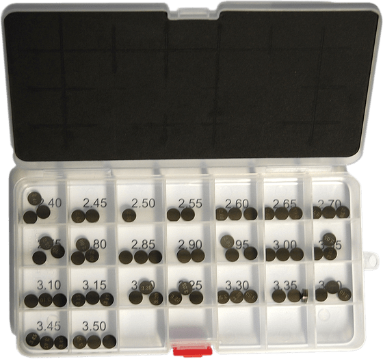 FZR 1000 (1989 - 1995) valve shim assortment | ProX