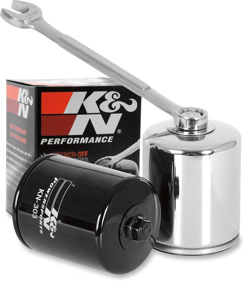 FZR 1000 (1991 - 1994) k&n oil filter chrome | K & N