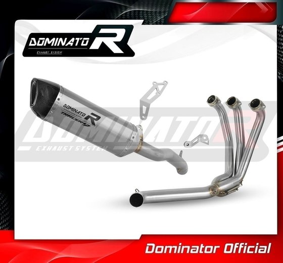 MT-09 TRACER 900 (2021 - 2022) full exhaust system silencer titanium hp6 | Dominator