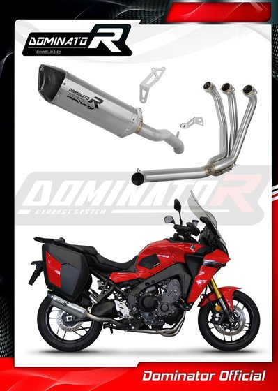 MT-09 TRACER 900 (2021 - 2022) full exhaust system silencer titanium hp6 | Dominator