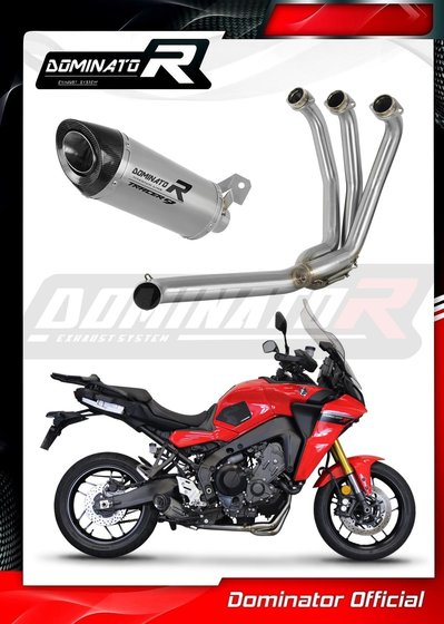 MT-09 TRACER 900 (2021 - 2022) full exhaust system silencer titanium hp8 | Dominator