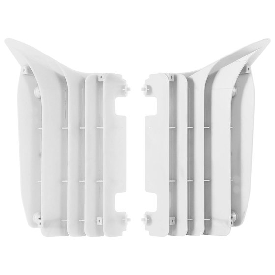 YZ 250 F (2010 - 2013) radiator guards white for yzf250 10-13 | POLISPORT