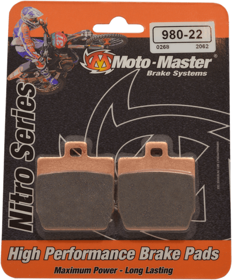 EW 50 SLIDER (2000 - 2004) nitro sport brake pad | MOTO-MASTER