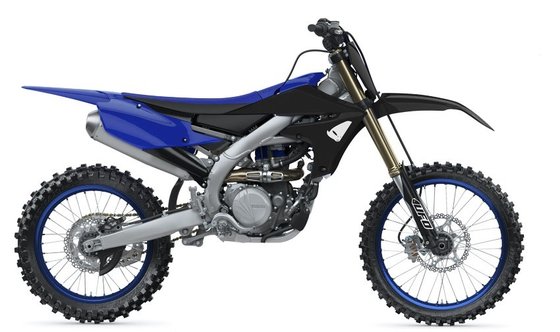 YZ 250 F (2019 - 2022) bodykit in black and blue for yamaha yzf18 | UFO