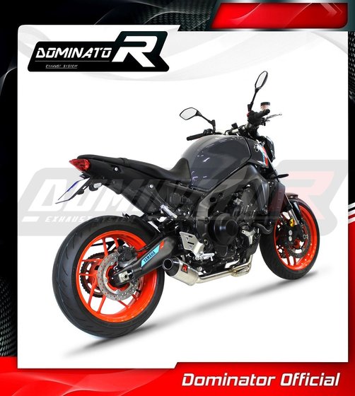 MT 09 (2021 - 2023) full exhaust system hp3 low level + db killer | Dominator