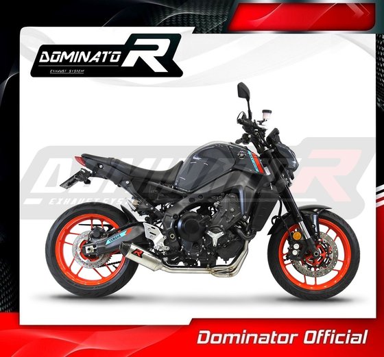 MT 09 (2021 - 2023) full exhaust system hp3 low level + db killer | Dominator