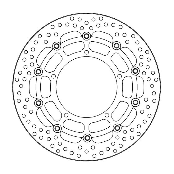 YZF R1 (1998 - 2022) halo floating brake rotor | MOTO-MASTER