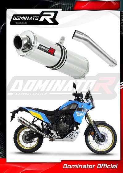 TENERE 700 (2021 - 2022) exhaust silencer muffler st | Dominator