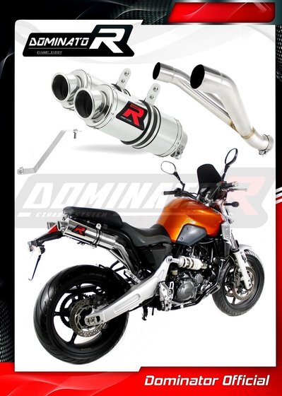 MT 03 (2006 - 2013) exhaust silencer round | Dominator