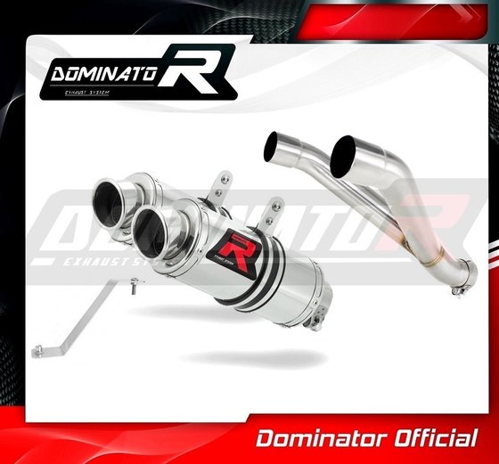 MT 03 (2006 - 2013) exhaust silencer round | Dominator