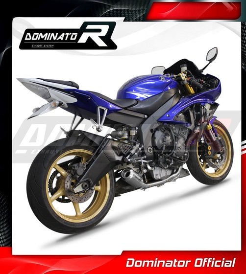 YZF R6 (2006 - 2016) full exhaust system silencer gps | Dominator