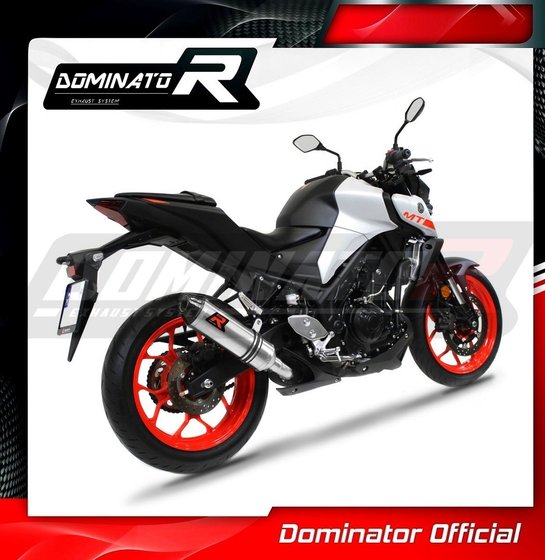 MT 03 (2014 - 2016) exhaust silencer hp3 | Dominator