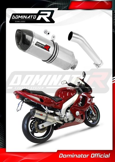 YZF 600 R THUNDERCAT (1996 - 2006) exhaust silencer hp1 | Dominator