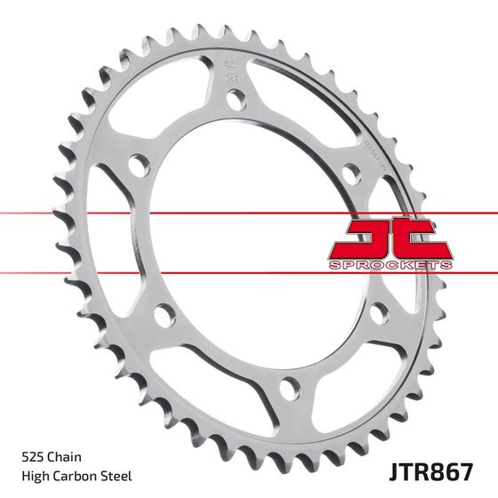 TDM 850 (1991 - 2001) rear sprocket 43 tooth pitch 525 jtr86743 | JT Sprockets