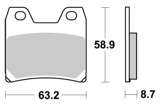 XJR 1300 (2002 - 2018) brake pads | SBS