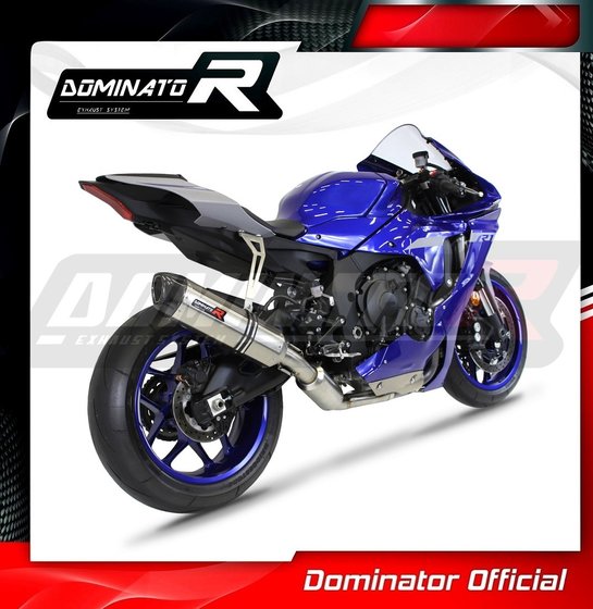 YZF R1 (2020 - 2022) exhaust silencer hp1 race | Dominator