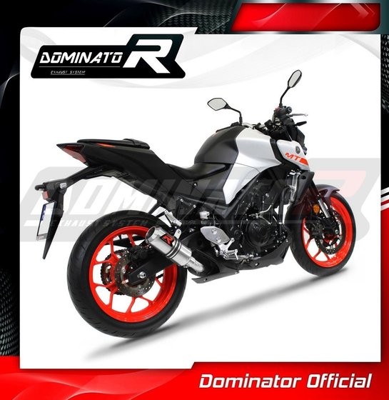 MT 03 (2017 - 2020) exhaust silencer gp | Dominator