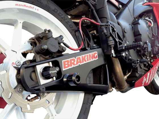 YZF R1 (1998 - 2019) swingarm sliders black | POWERSTANDS RACING