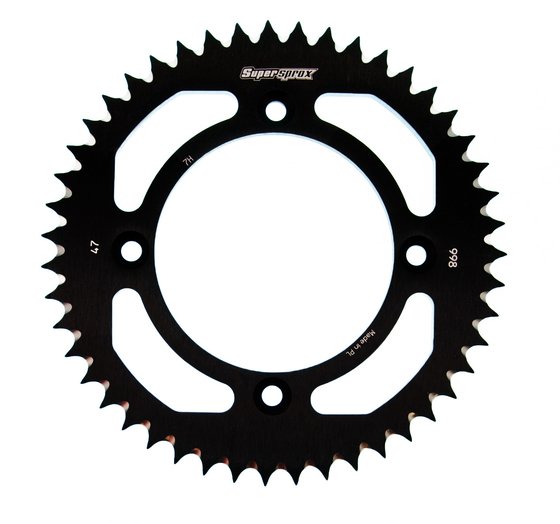 YZ 85 (2002 - 2021) supersprox rear sprocket alu ral-998:47 black | Supersprox