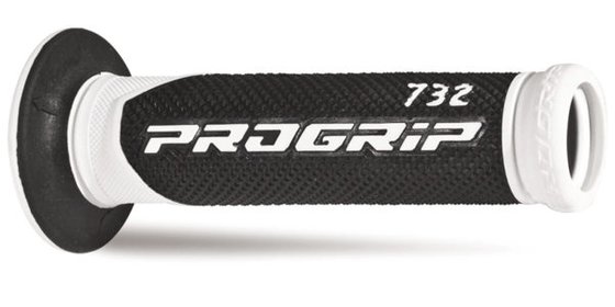 WR 250 F (2001 - 2021) dual density road grips black/white | PRO GRIP