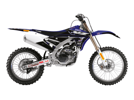 YZ 250 F (2014 - 2018) graphic kit with seat cover for yamaha 2020 | BLACKBIRD RACING