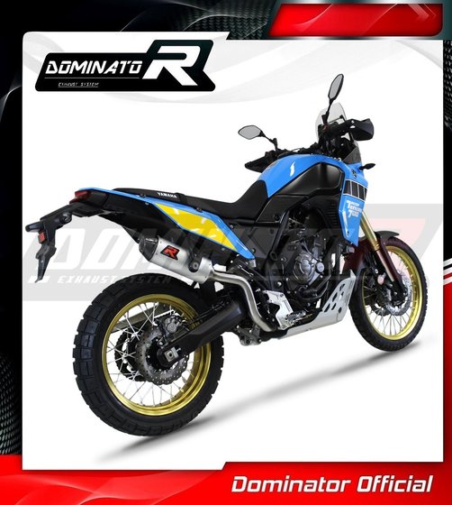 TENERE 700 (2019 - 2020) full exhaust system silencer mx2 | Dominator